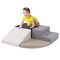 Baby Climbing Foam Block Set 4 Piece Playset for Crawling and Sliding